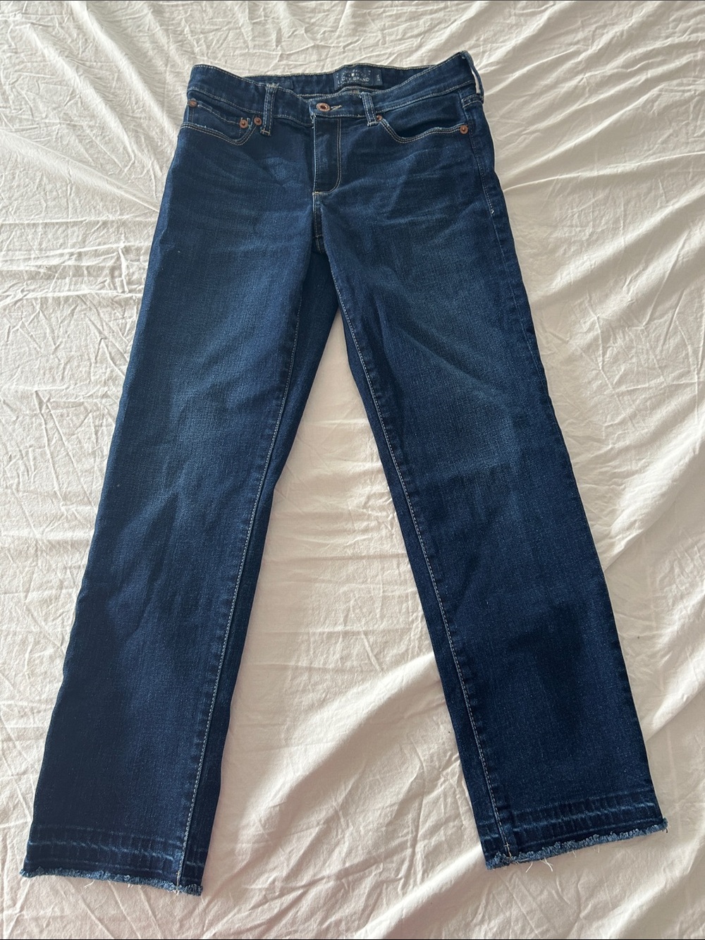 Lucky Brand Women's Deep Indigo Straight Leg Jeans